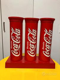 Coca-cola portabicchieri carta da bar vintage