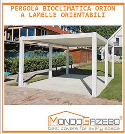 Pergola Bioclimatica 3x5 gazebo apribile e 6misure