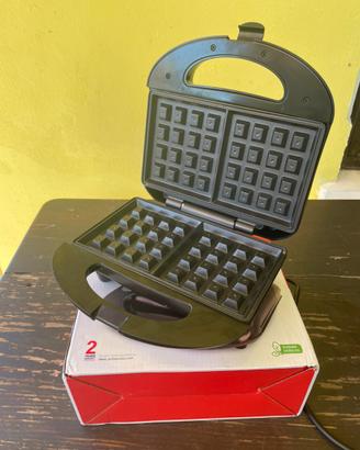 Piastra elettrica per waffle