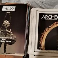 Riviste Archeo+ supplemento Archeo Dossier anni 80