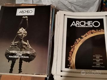 Riviste Archeo+ supplemento Archeo Dossier anni 80