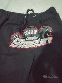 pantalone nero tuta trapstar 