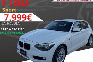 Bmw 118d 5p. Sport