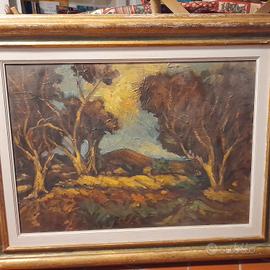 opera dipinto olio su tela