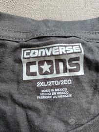  T-shirt Converse nera XL/2XL