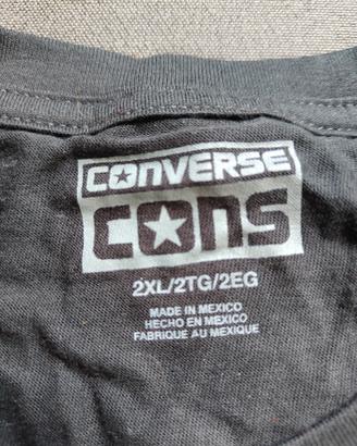  T-shirt Converse nera XL/2XL