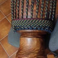 Djembe professionale Guinea balafon cuore rosso