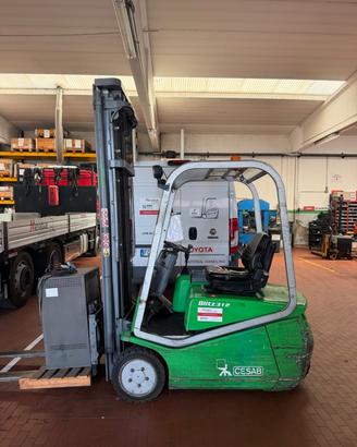 Carrello elevatore elettrico Cesab 12 quintali usa