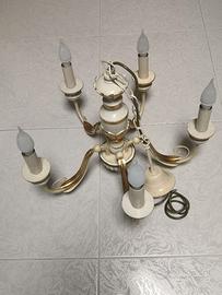 Lampadario Vintage in stile Shabby Chic