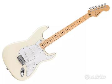 chitarra FENDER Stratocaster MP Olympic White
