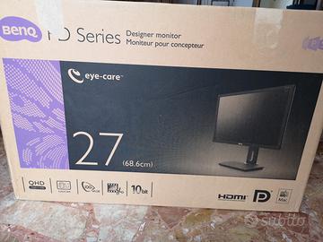 Monitor BenQ PD2700Q Qhd display HDMI dp