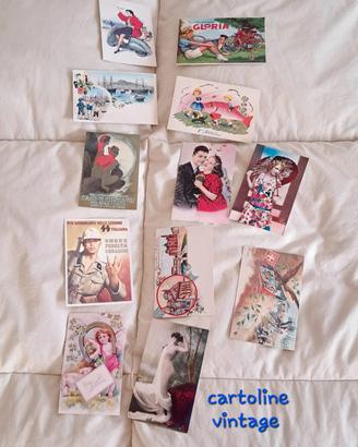 Cartoline vintage 