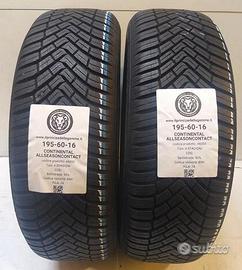 2 gomme 195 60 16 continental a46055