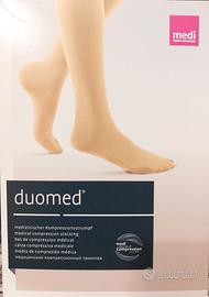 calza compressiva medicale gamba sinistra