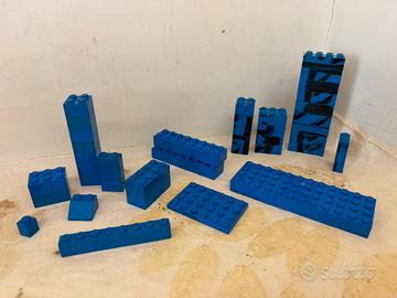 Lego - Lotto di 41 mattoncini blu