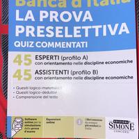 Concorso Banca d’Italia La prova preselettiva