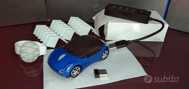 Mouse – Splitter – Clip cavi