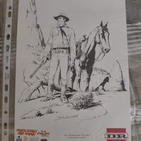 Stampa Tex autografata Pasquale Del Vecchio