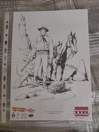 Stampa Tex autografata Pasquale Del Vecchio