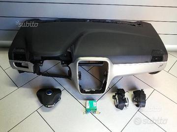Kit airbag fiat grande punto logo blu