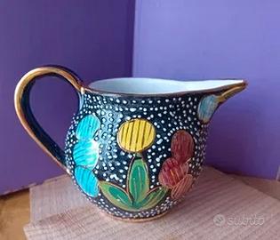 Deruta Fima caraffa  Souvenir Loreto  '60