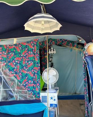 Tenda a casetta vintage
