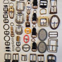 Fibbie vintage 60 pezzi 