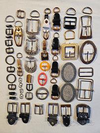 Fibbie vintage 60 pezzi 