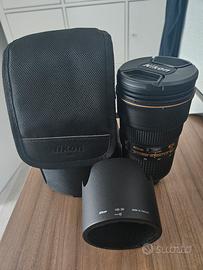 Nikon AF-S 24-70mm f/2.8E EDVRN+CustodiaCL-M3+para