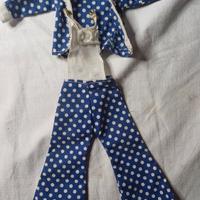  Tuta a pois Barbie del 1974. Composta da due