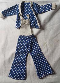  Tuta a pois Barbie del 1974. Composta da due