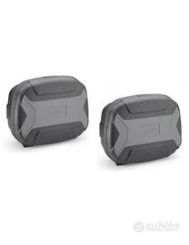 Coppia valigie laterali Kappa K'Vector 35 grigio