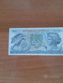 Banconota 500 lire Aretusa