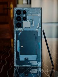 Samsung Galaxy S22 Ultra 128 GB-Back trasparente 