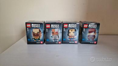 Lotto Lego Brickheads DC comics Justice League
