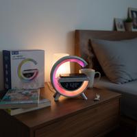 Cassa Bluetooth con luce led e caricatore wireless