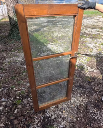 Finestre di legno massello varie misure