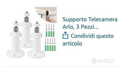 Supporto telecamera 9 pezzi