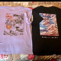 Lotto 2 T-shirts e 3 pantaloni corti