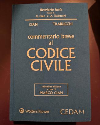 codice civile Cedam cian trabucchi