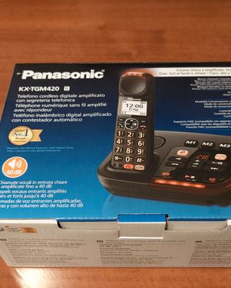 telefono cordless da casa Panasonic KX-TGM429 B