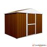 box-baracca-lamiera-acciaio-275x175-legno-scuro