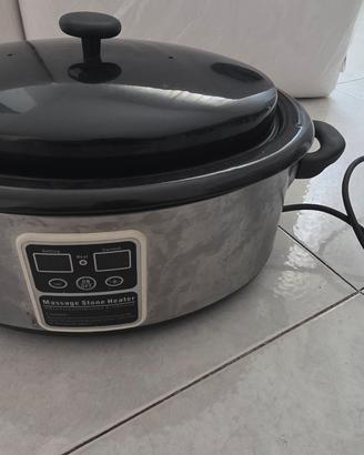 Lettino, lampada e vaporizzatore
