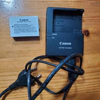 CANON Caricabatterie + batteria LP E8 ORIGINALI