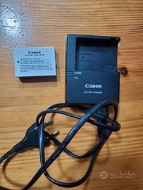 CANON Caricabatterie + batteria LP E8 ORIGINALI