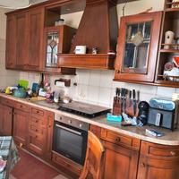 cucina componibile in legno massello noce 