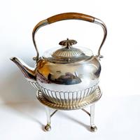 Samovar Teiera Sheffield Inglese Inizio '900