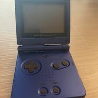 Gameboy Asvance SP blu