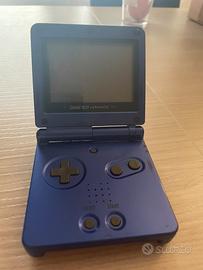 Gameboy Asvance SP blu