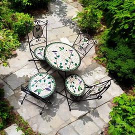 Set vintage da GIARDINO - bistrot in ferro battuto